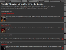 Tablet Screenshot of lyricalgenius-ministersteve.blogspot.com