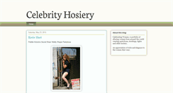 Desktop Screenshot of celebrityhosiery.blogspot.com