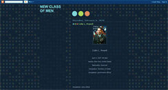 Desktop Screenshot of newclassofmen.blogspot.com