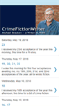 Mobile Screenshot of crimefictionwriter.blogspot.com