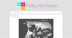 Desktop Screenshot of brittanynaefdesigns.blogspot.com