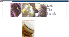 Desktop Screenshot of lickthespatula.blogspot.com