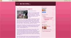 Desktop Screenshot of akudandiriku-shanna.blogspot.com