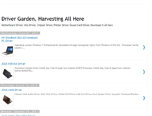 Tablet Screenshot of drivergarden.blogspot.com