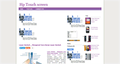 Desktop Screenshot of hp-touchscreen.blogspot.com