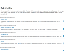 Tablet Screenshot of kev-paintballin.blogspot.com