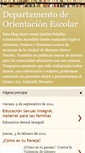 Mobile Screenshot of departamentodeorientacionescolar.blogspot.com