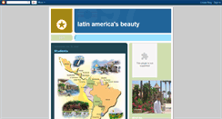 Desktop Screenshot of latinamericasbeauty.blogspot.com