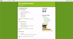 Desktop Screenshot of dradanifonseca.blogspot.com