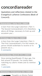 Mobile Screenshot of concordiareader.blogspot.com