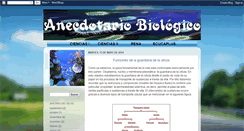 Desktop Screenshot of anecdotariobiologico.blogspot.com