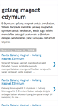 Mobile Screenshot of gelang-magnet-edymium.blogspot.com
