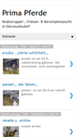 Mobile Screenshot of prima-pferde.blogspot.com