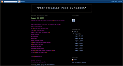 Desktop Screenshot of patheticallypinkcupcakes.blogspot.com