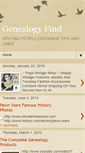 Mobile Screenshot of genealogfind.blogspot.com