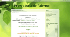 Desktop Screenshot of laproveeduriadepalermo.blogspot.com