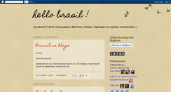 Desktop Screenshot of hello-saopaulo.blogspot.com