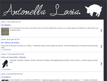 Tablet Screenshot of antonellaloria.blogspot.com