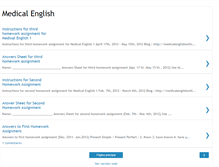 Tablet Screenshot of medicalenglishonline.blogspot.com