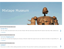 Tablet Screenshot of mixtapemuseum.blogspot.com