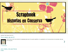 Tablet Screenshot of historiasenconserva.blogspot.com