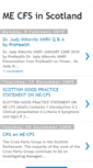 Mobile Screenshot of mecfsinscotland.blogspot.com
