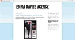 Desktop Screenshot of emmadaviesagent.blogspot.com