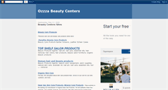 Desktop Screenshot of ozzzabeautycenters.blogspot.com