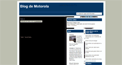 Desktop Screenshot of blogdemotorola.blogspot.com
