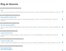 Tablet Screenshot of blogdemotorola.blogspot.com