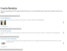 Tablet Screenshot of cuartabandeja.blogspot.com