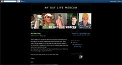 Desktop Screenshot of livegaywebcams.blogspot.com