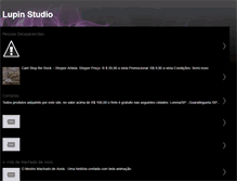 Tablet Screenshot of lupinstudio.blogspot.com