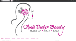 Desktop Screenshot of amiedeckermakeup.blogspot.com