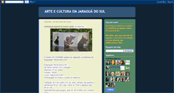Desktop Screenshot of culturajaraguadosul.blogspot.com