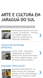 Mobile Screenshot of culturajaraguadosul.blogspot.com