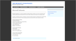 Desktop Screenshot of microsoftindonesia.blogspot.com