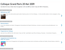 Tablet Screenshot of grand-paris.blogspot.com