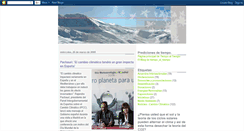Desktop Screenshot of cambioclimaticoesp.blogspot.com