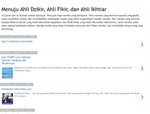 Tablet Screenshot of ahlidzikir.blogspot.com