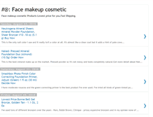 Tablet Screenshot of facemakeupcosmetic.blogspot.com