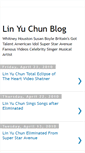 Mobile Screenshot of lin-yu-chun.blogspot.com