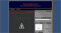 Desktop Screenshot of express2impress.blogspot.com