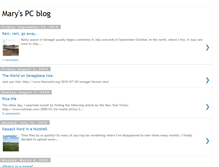 Tablet Screenshot of marykpeacecblog.blogspot.com