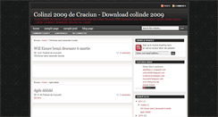 Desktop Screenshot of colinzi2009.blogspot.com