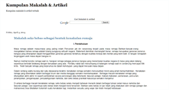 Desktop Screenshot of makalah-gratis.blogspot.com