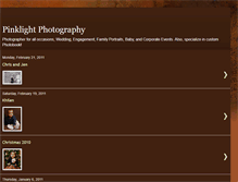 Tablet Screenshot of pinklightphotography.blogspot.com