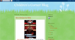 Desktop Screenshot of childrenscornerblog.blogspot.com