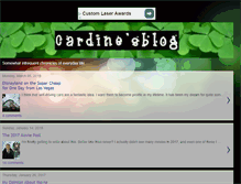 Tablet Screenshot of cardinesblog.blogspot.com