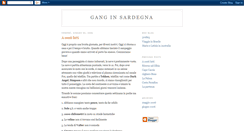 Desktop Screenshot of gangsardegna.blogspot.com